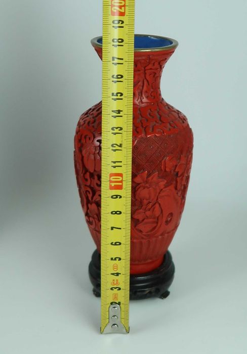 Jarras Cloisonné Cinnabar - China, CADA