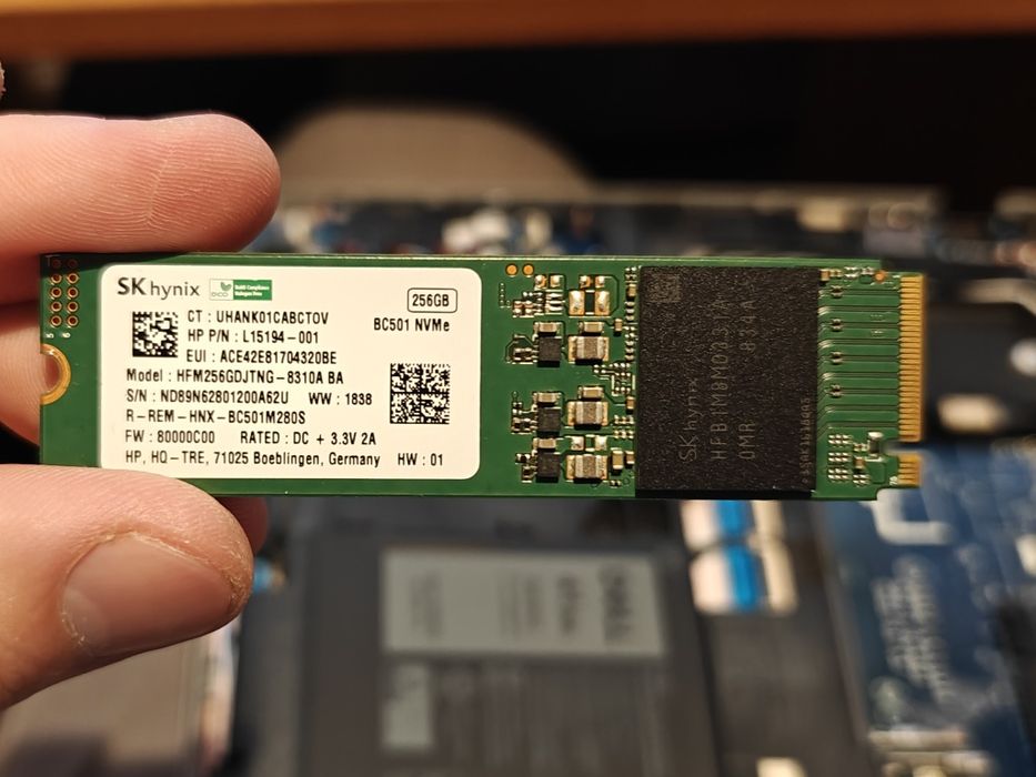 SK hynix BC501 HFM256GDJTNG-8310A 256 GB