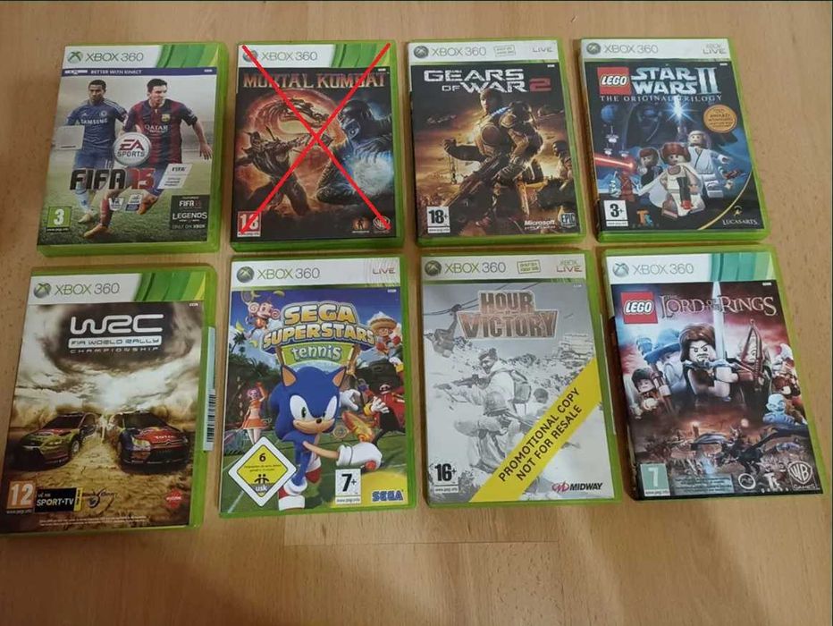 19 jogos para XBOX 360