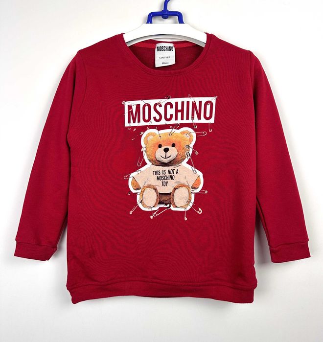 Bluza MOSCHINO COUTURE TOY czerwona r. 15-16