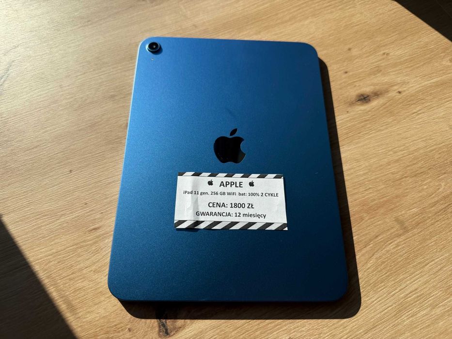 Tablet Apple iPad 11. gen – 256GB Wi-Fi / bateria 100%  + GW 12 msc