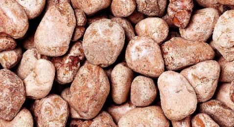 OTOCZAK ŁOSOSIOWY Włoski Marmur Okrągły Kamień do Ogrodu Rosso Verona