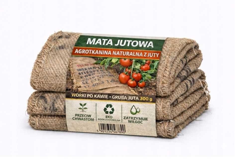 MOCNA AGROWŁÓKNINA Antychwastowa 300G agrotkanina mata gruba 110x65cm