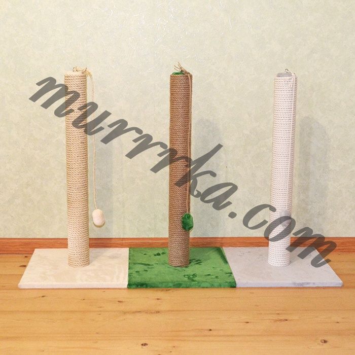 Кігтеточки 65см сизаль/джут/бавовна, когтеточка, дряпка, царапка