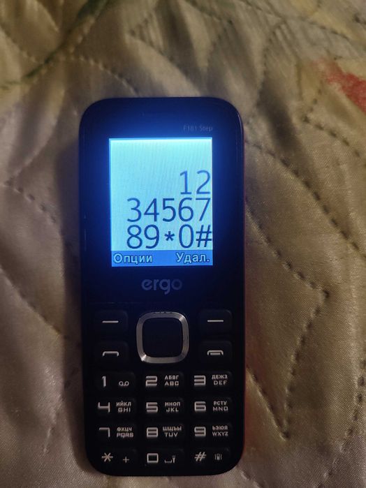 Кнопочний телефон Ergo F181 step