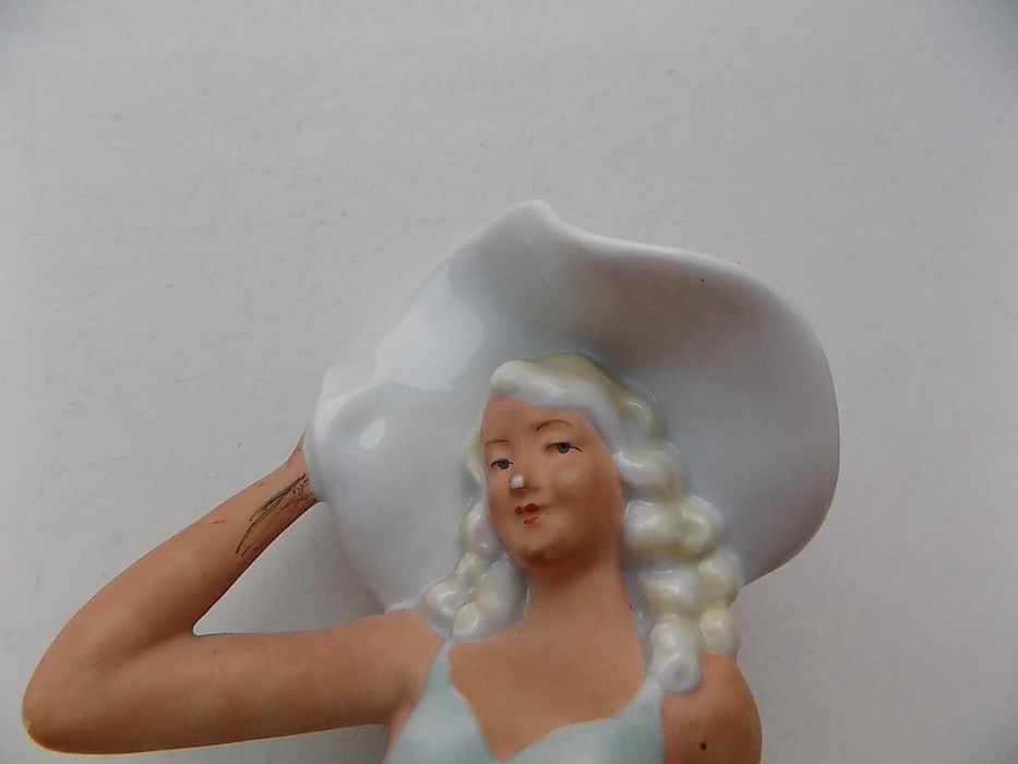 Статуэтка Купальщица номерная ГДР фарфор, h - 21 см