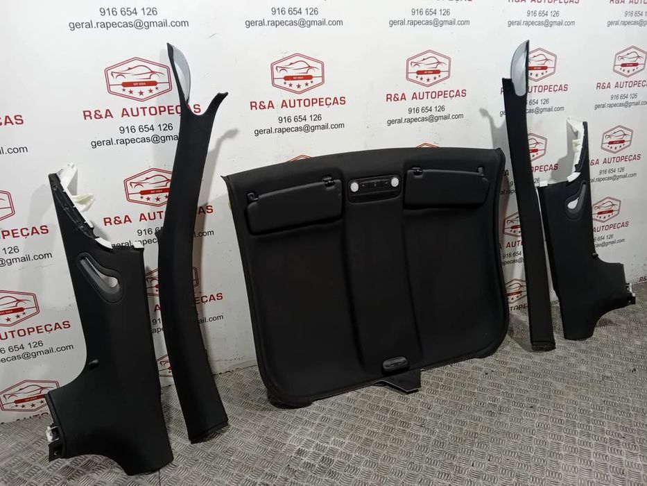 Conjunto Interior Forro Forra Tecto Teto Cupula Audi TT S-Line