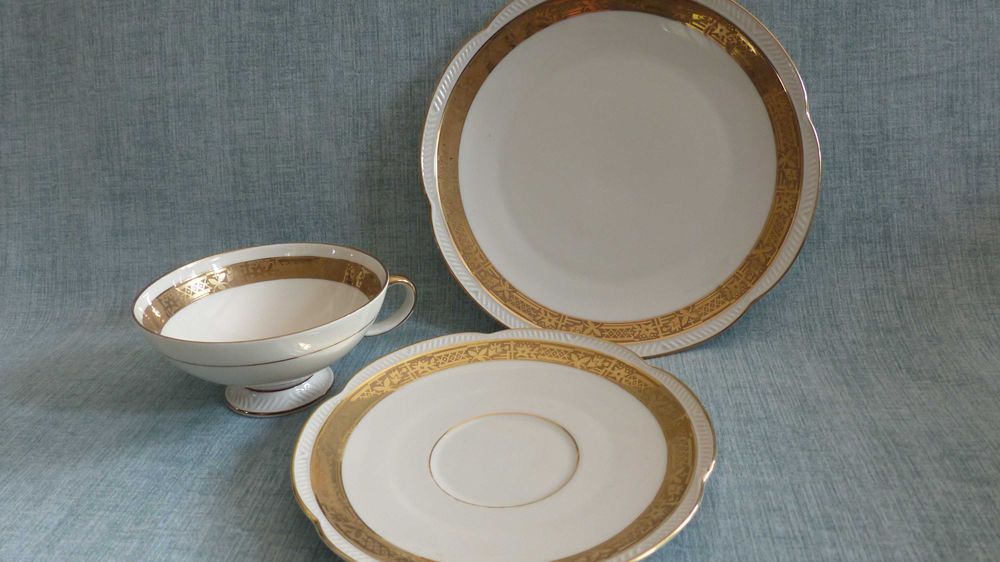 filiżanka trio zestaw śniadaniowy Zeh Scherzer