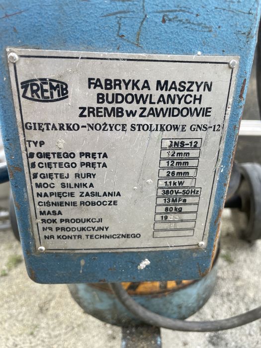 Sprzedam Giętarke do Rur