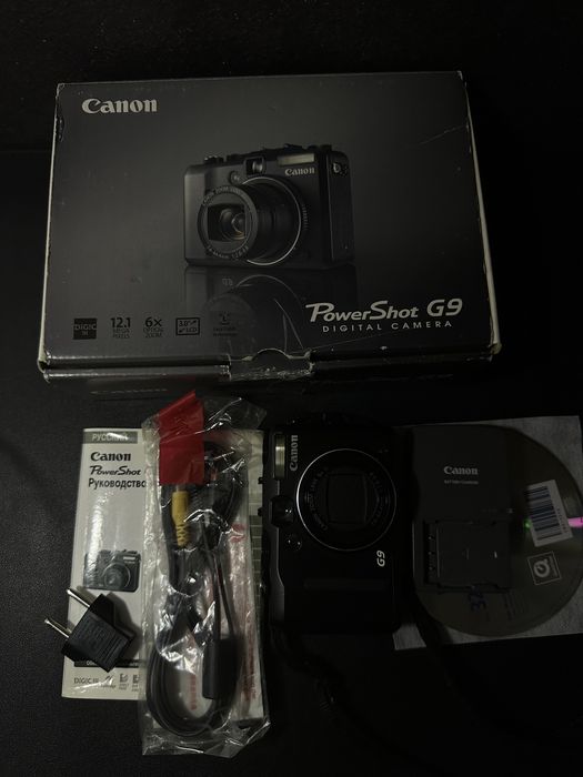 Фотоапарат Canon PowerShot G9 , мильничка
