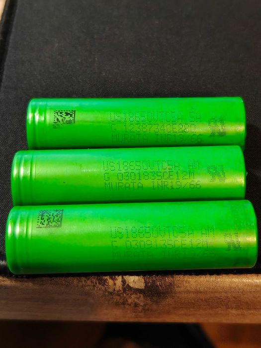 3× akumulator 18650 Sony VTC5A – z depakietu