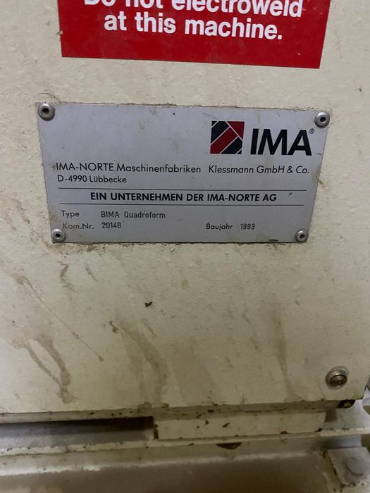 Sprzedam centrum obróbcze IMA /uszkodzone