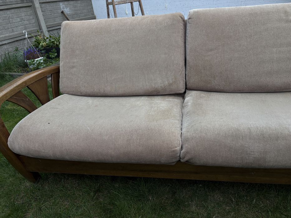 Sofa drewniana 3 osobowa