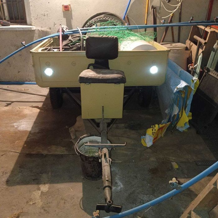 Причіп до мотоблоку