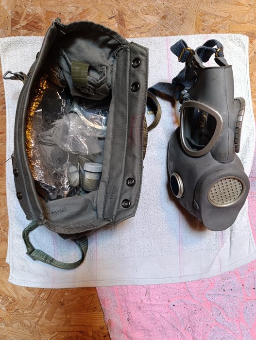 Maska MP-4 Bulldog kompletna z instrukcją obslugi