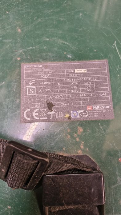 Spawarka migomat parkside samoosłonowy