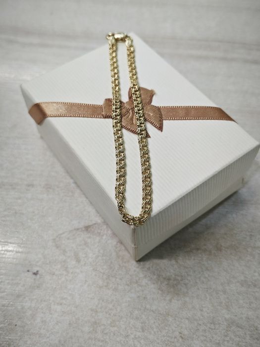 Złota bransoletka GARIBALDI pr585