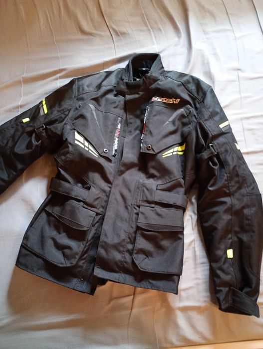 Kutrka motocyklowa Leoshi rozmiar 3xl jak nowa z ochraniaczami