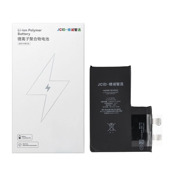 JCID Bateria bez BMS do iPhone 13 Pro Max (zwiększona pojemność)