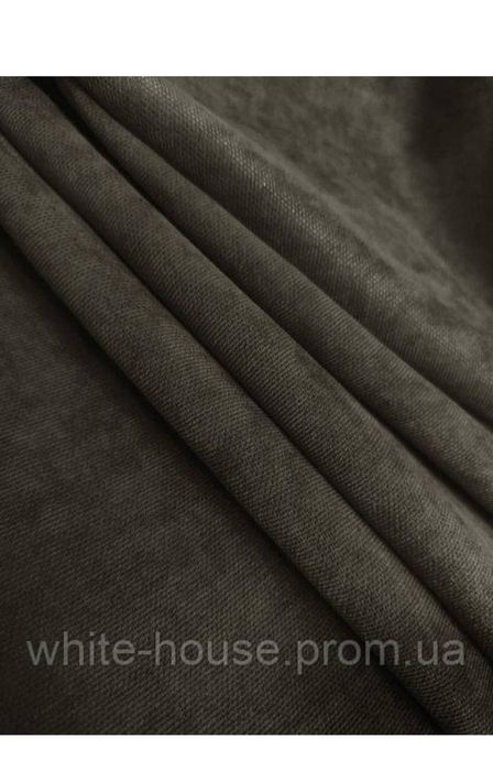 Штори сірі однотонні графіт