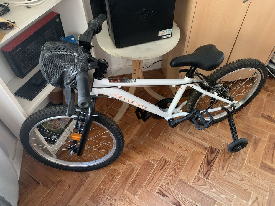 Bicicleta criança Rockrider roda 20