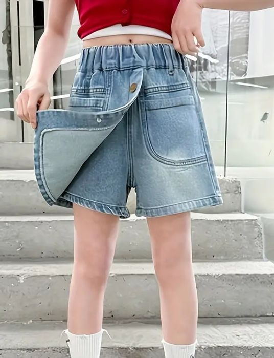 Calção saia menina