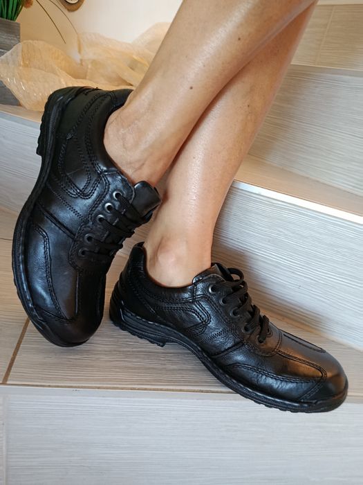 Buty męskie skórzane Falcon 42 Nowe