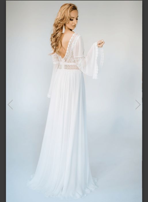 sukienka ślubna boho