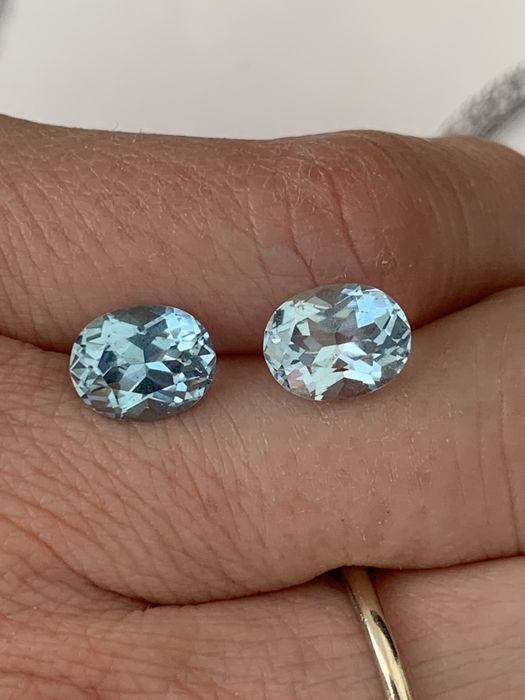 Пара Топазів 5,0 ct!