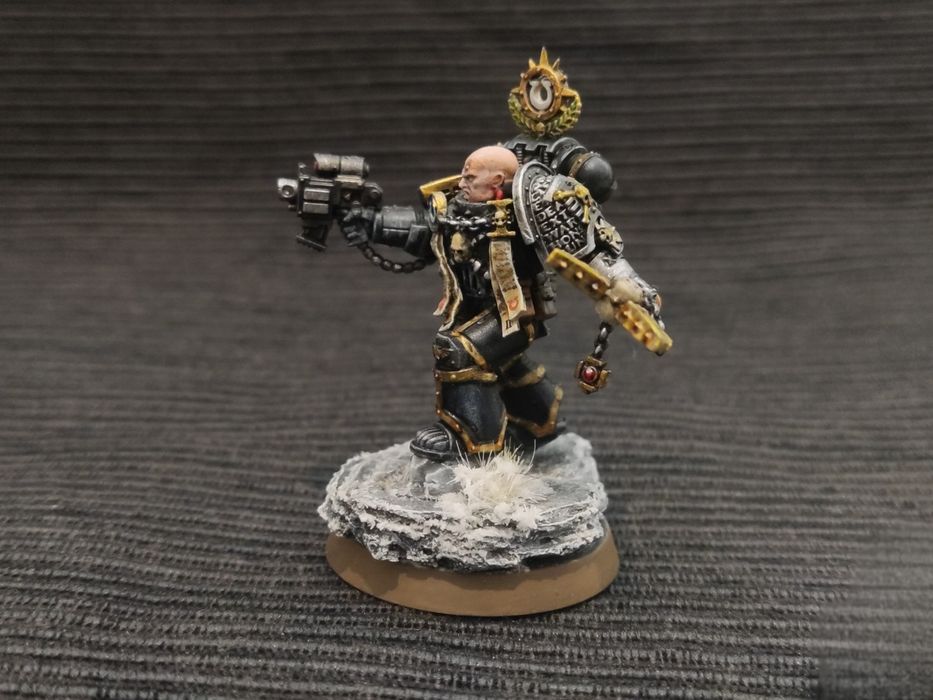 Ortan Cassius. Chaplain Ultramarines. Deathwatch kill team. Tabletop