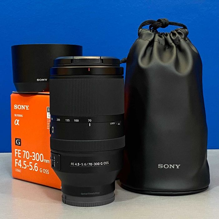 Sony FE 70-300mm f/4.5-5.6 G OSS | NOVA | 3 ANOS DE GARANTIA