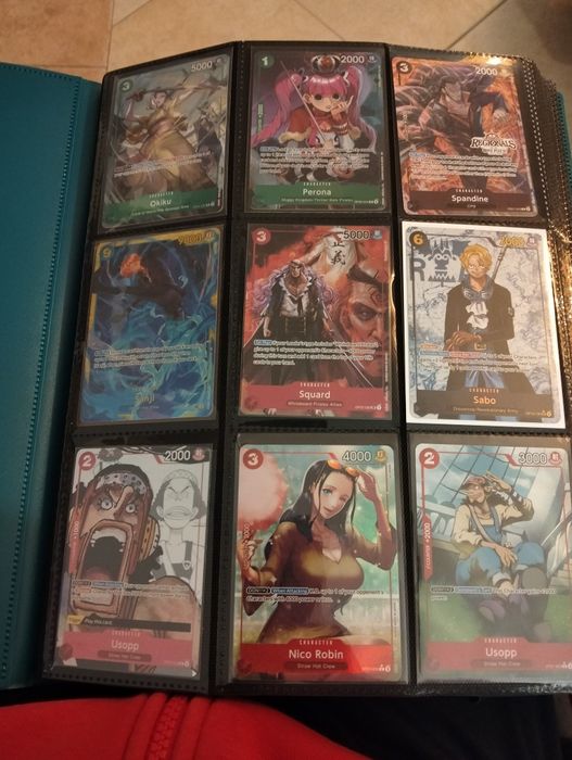 Lote de cartas One Piece - Card Game