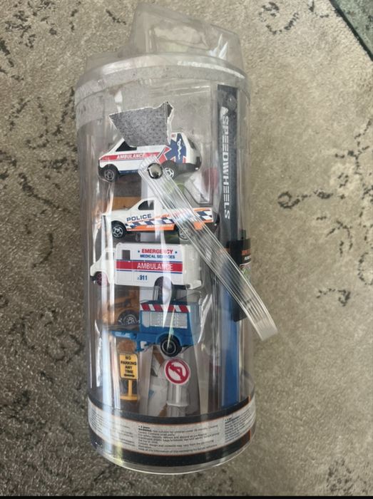 Conjunto de carrinhos de brincar