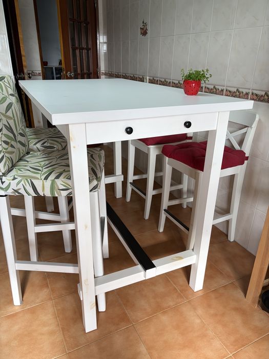 Mesa Nordviken + 4 cadeiras