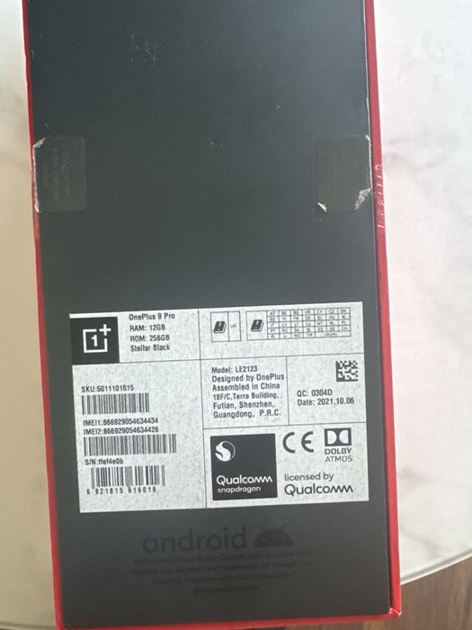 OnePlus 9 Pro - Stan idealny, pełny zestaw + szkła ochronne
