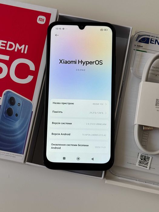 Новий Xiaomi Redmi 15C 4+2/128