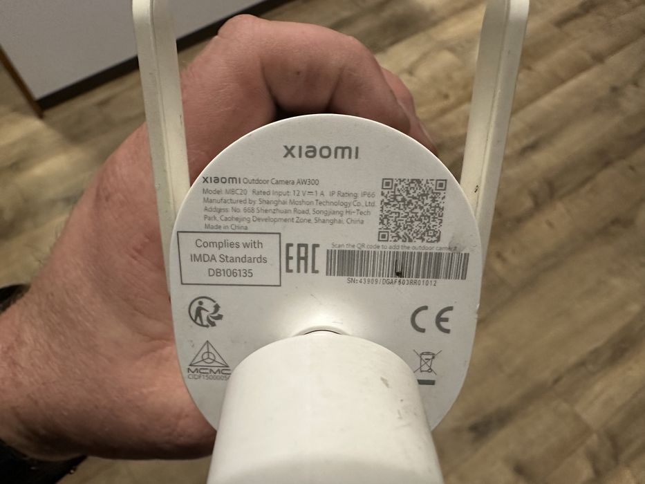 Kamera XIAOMI AW300 Zewnętrzna / Wewnętrzna, Wi-Fi