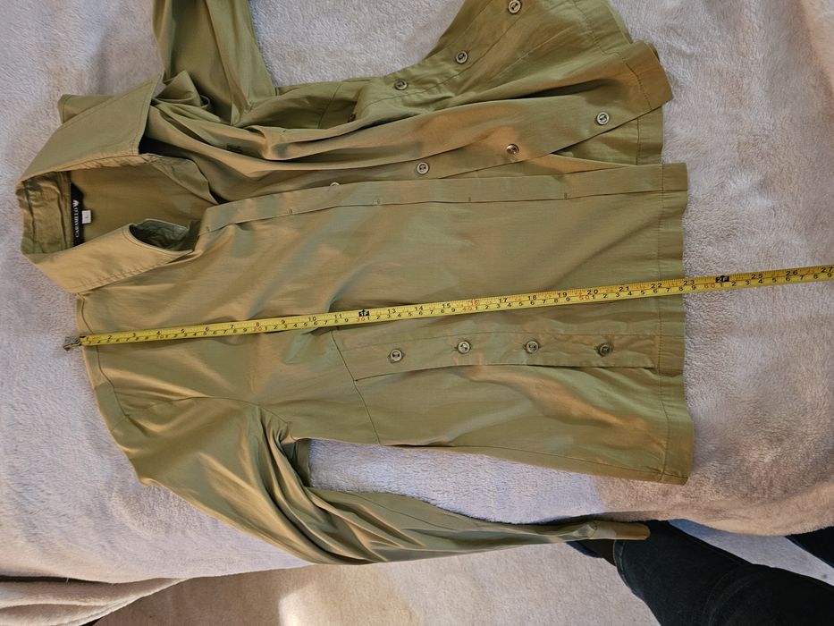 Camisa cintada manga comprida