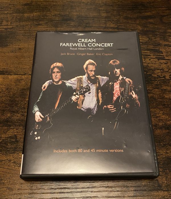 Cream DVD Farewell Concert Eric Clapton