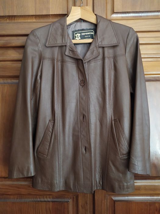 Casaco Senhora Pele Genuína Soporcol 46