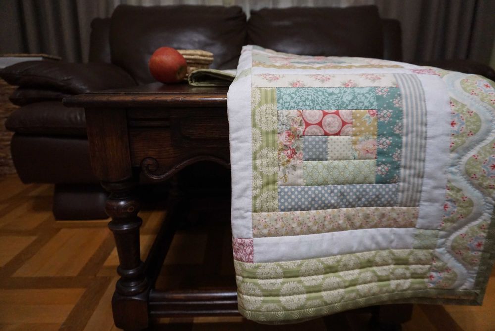 Лоскутное одеяло Тильда
