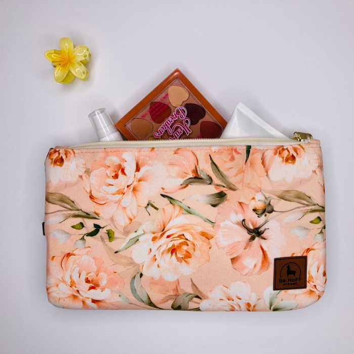 Kosmetyczka Handmade Płaska Podróżna Organizer | Polska | L