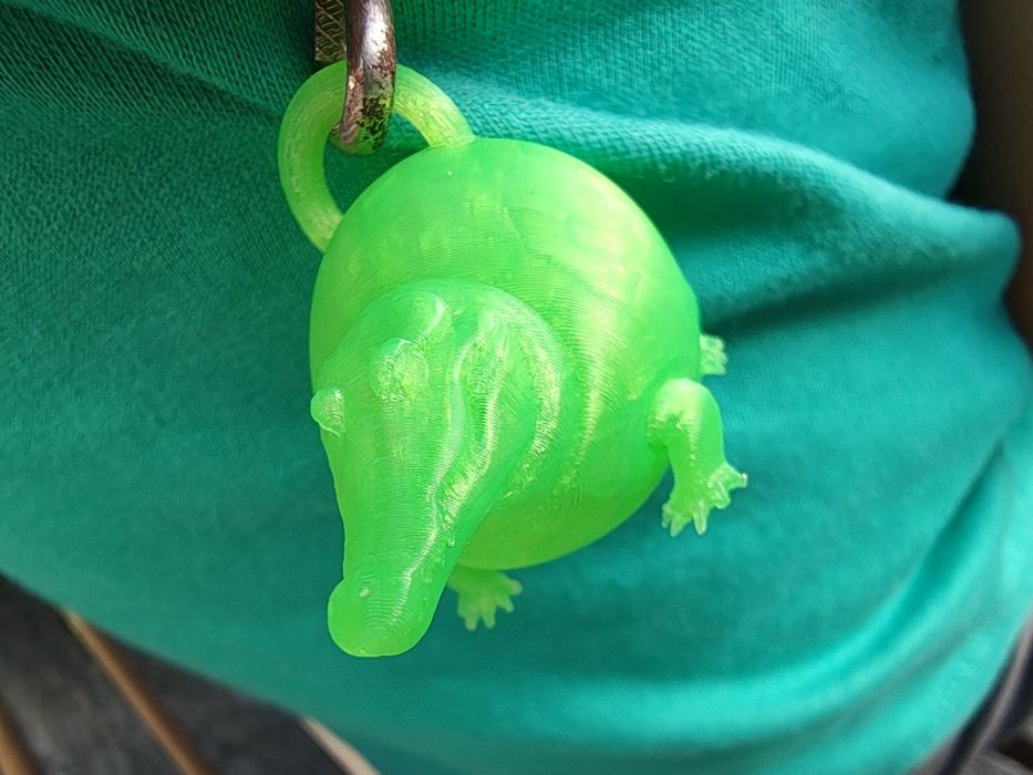 Porta chaves brainrot golbro frutrodillo