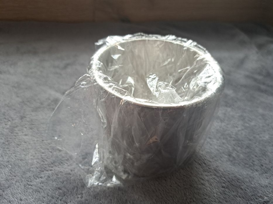 Stalowy Kubek 550ml składany turystyczny NOWY