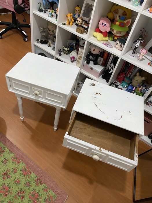 Mesas de cabeçeira vintage