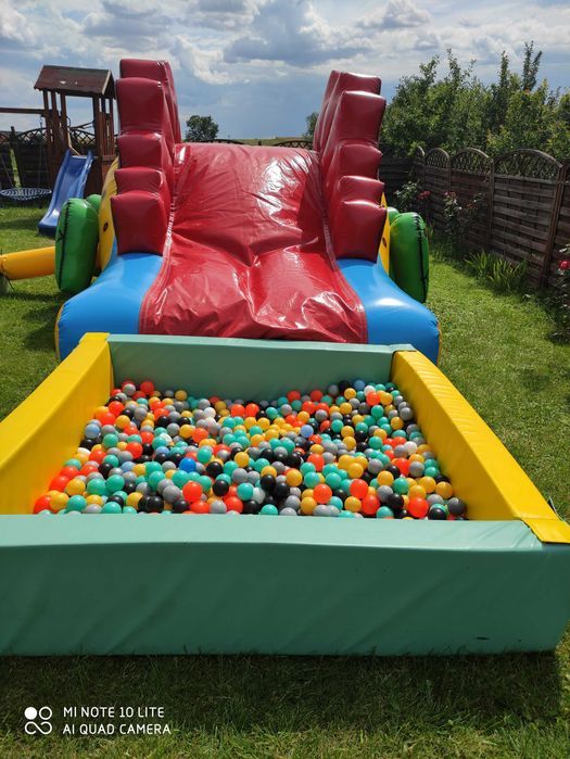 Sprzedam zamki dmuchane dmuchance, dmuchana zjeżdzalnia. Tor przeszkód