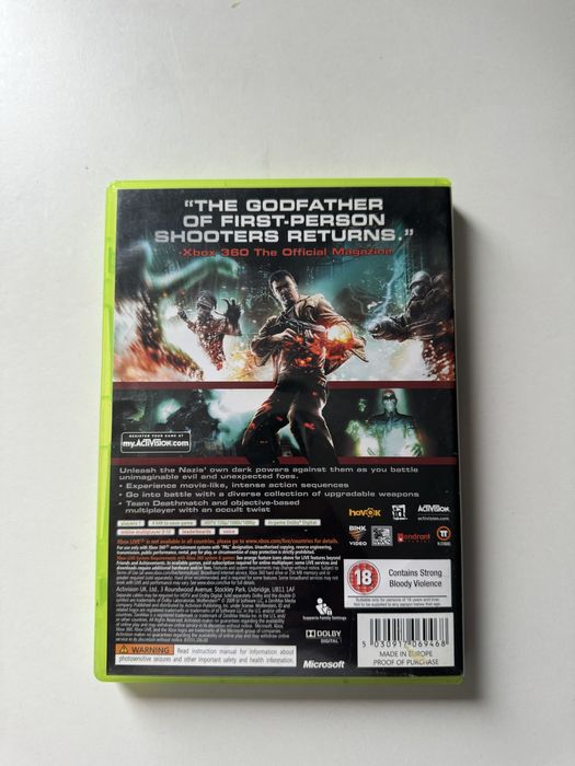 Wolfenstein xbox 360