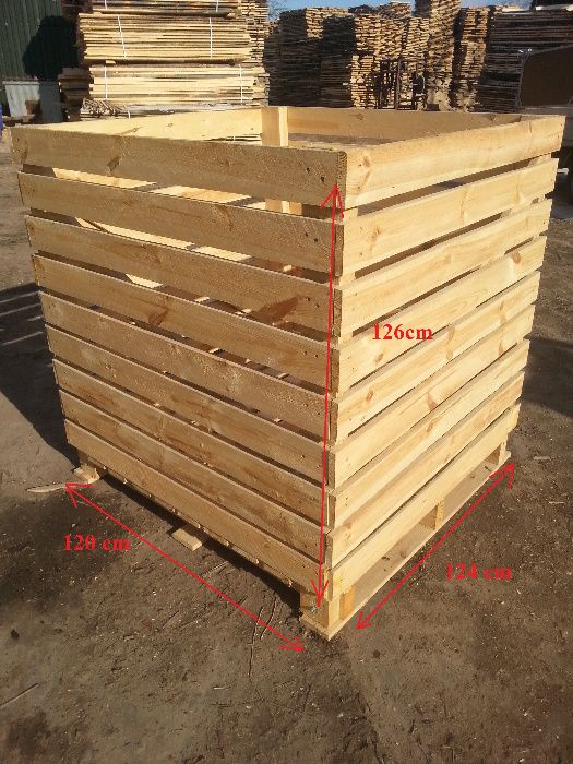 Skrzynie palbox skrzyniopalety palety
