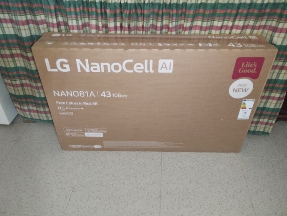 Televisão LG Nano 43" 2025