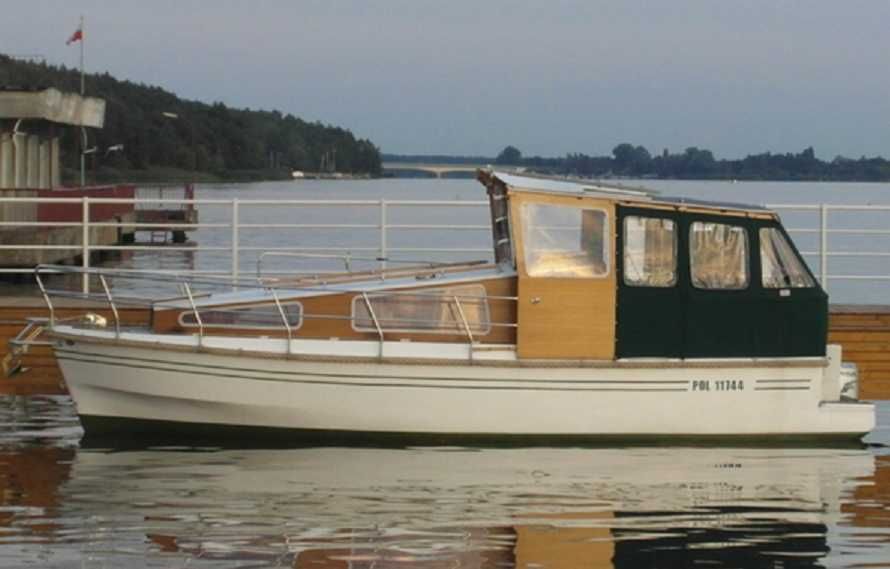 Houseboat małe zanurzenie 40cm.